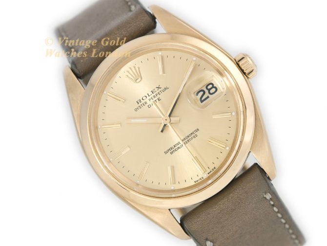 Rolex Oyster Perpetual Date Ref.1503 18ct 1978 (1)