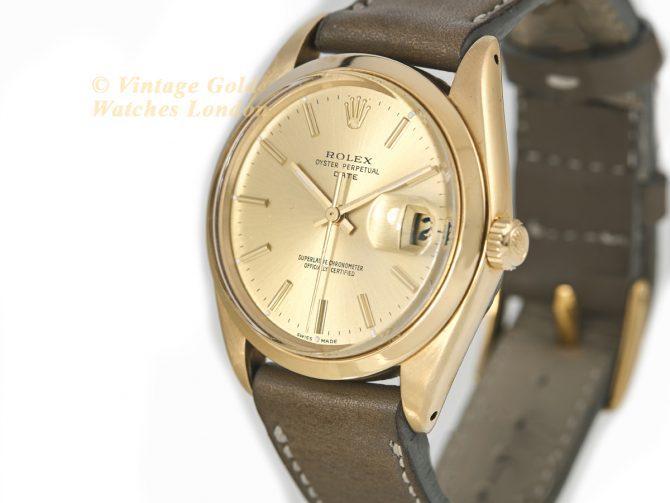 Rolex Oyster Perpetual Date Ref.1503 18ct 1978 (5)