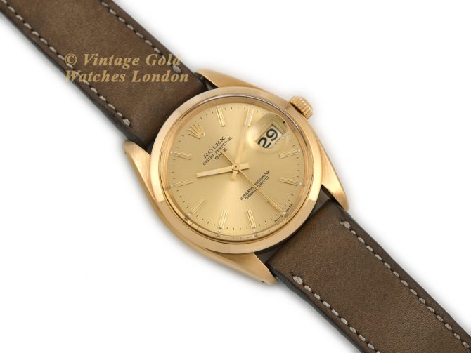 Rolex Oyster Perpetual Date Ref.1503 18ct 1978 (8)