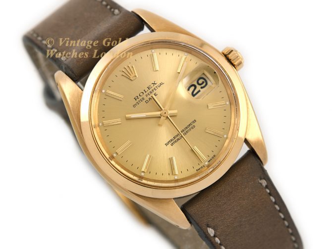 Rolex Oyster Perpetual Date Ref.1503 18ct 1978 (2)