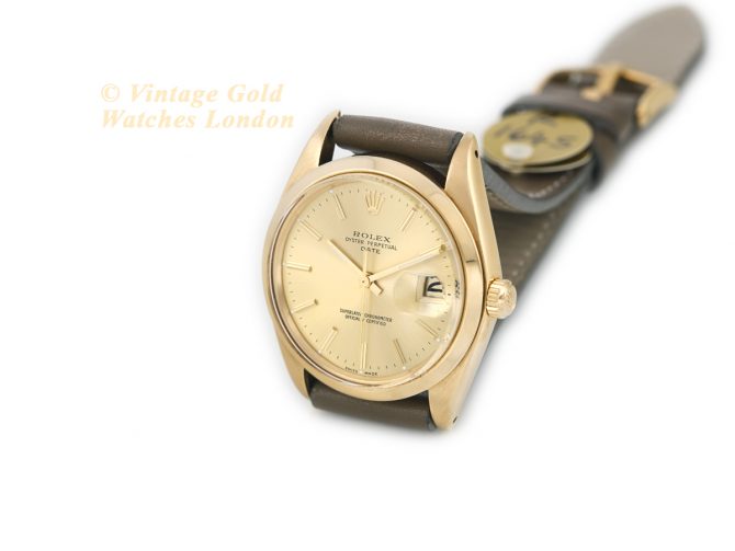 Rolex Oyster Perpetual Date Ref.1503 18ct 1978 (6)