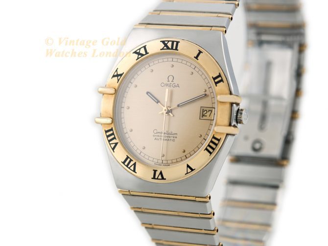 Omega Constellation Cal.1111 1985 Steel and Yellow Gold (5)