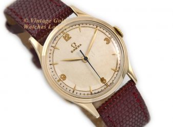 OM1646 Omega 9ct Gold 1950 9 WM