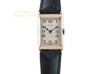 Rolex Unicorn 9ct Pink Gold 1926