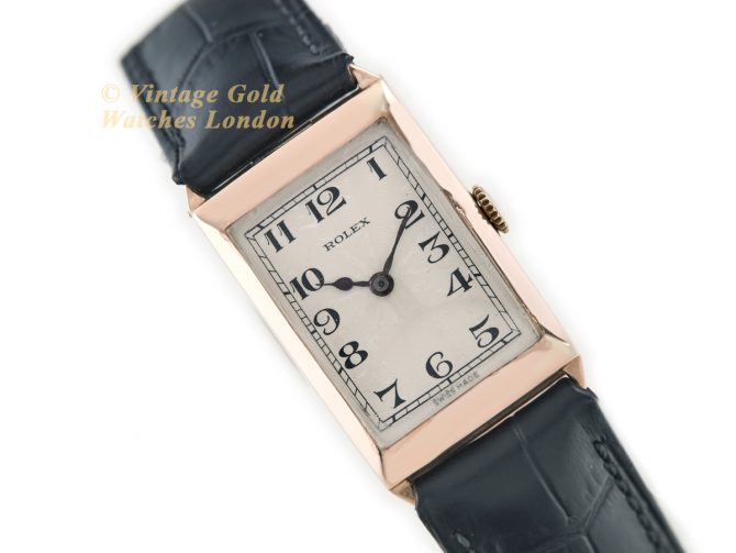 Rolex Unicorn 9ct Pink Gold 1926 (1)