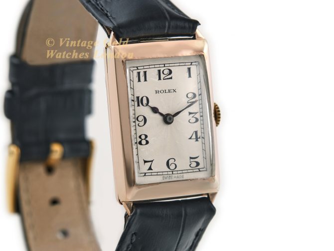 Rolex Unicorn 9ct Pink Gold 1926 (3)