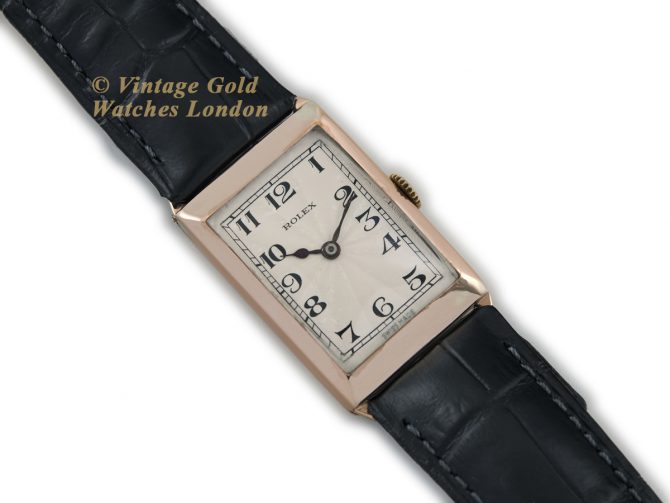 Rolex Unicorn 9ct Pink Gold 1926 (8)