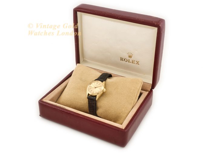Ladies Rolex Oyster Perpetual Ref.6619 18ct c1958 (13)