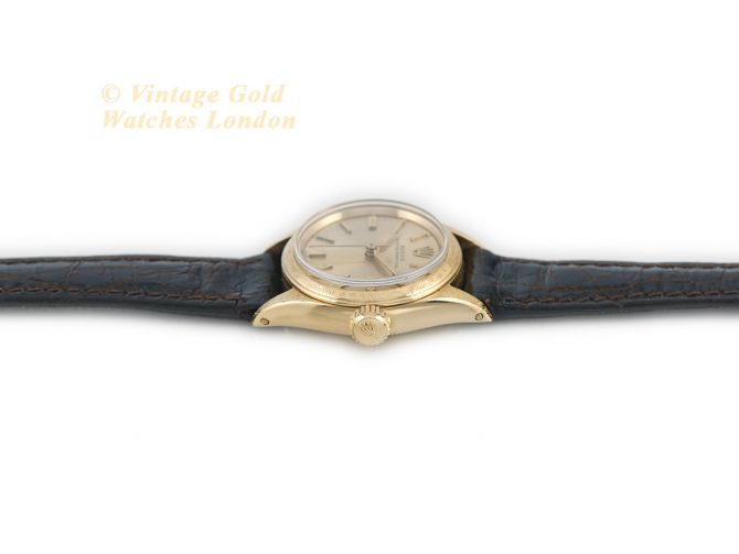 Ladies Rolex Oyster Perpetual Ref.6619 18ct c1958 (9)