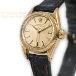 Ladies Rolex Oyster Perpetual Ref.6619 18ct c1958 mobile navigation (5)
