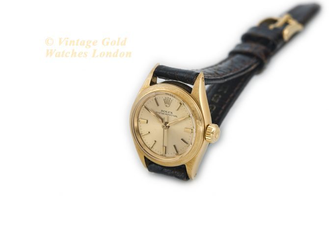Ladies Rolex Oyster Perpetual Ref.6619 18ct c1958 (6)