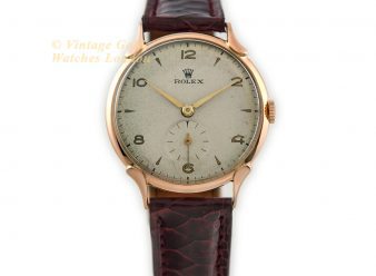 Rolex Precision Cal.700 18ct Pink Gold c1949