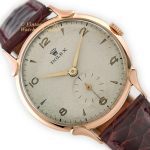 Rolex Precision Cal.700 18ct Pink Gold c1949 mobile navigation (15)