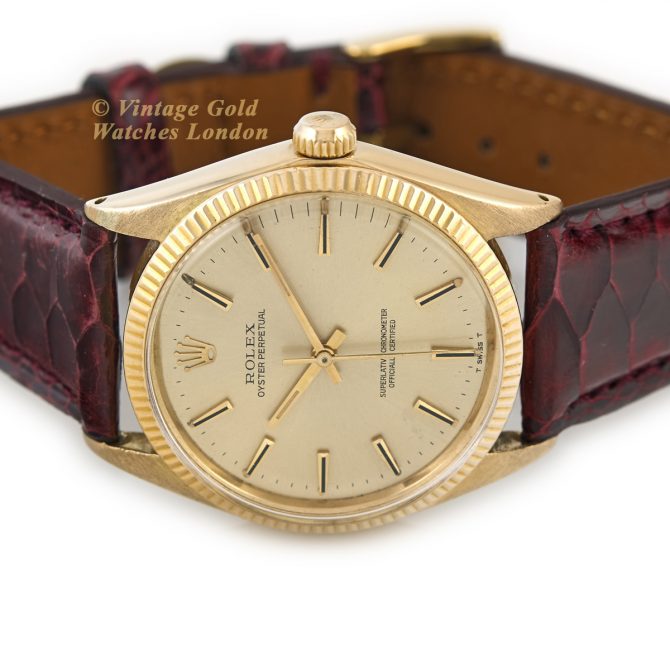 Rolex Oyster Perpetual Ref.1005 18ct 1970 (14)