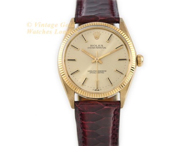 Rolex Oyster Perpetual Ref.1005 18ct 1970 (4)