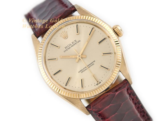 Rolex Oyster Perpetual Ref.1005 18ct 1970 (1)