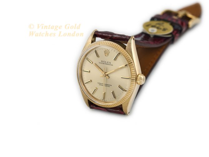 Rolex Oyster Perpetual Ref.1005 18ct 1970 (6)