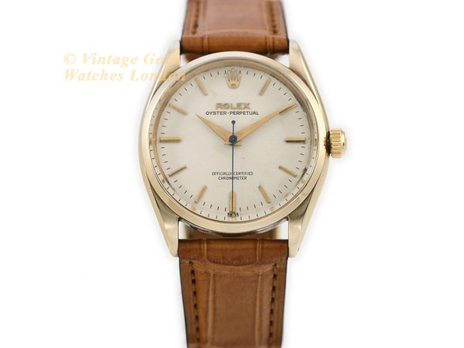 Rolex Oyster Perpetual Model Ref.6564 9ct 1956 (4)