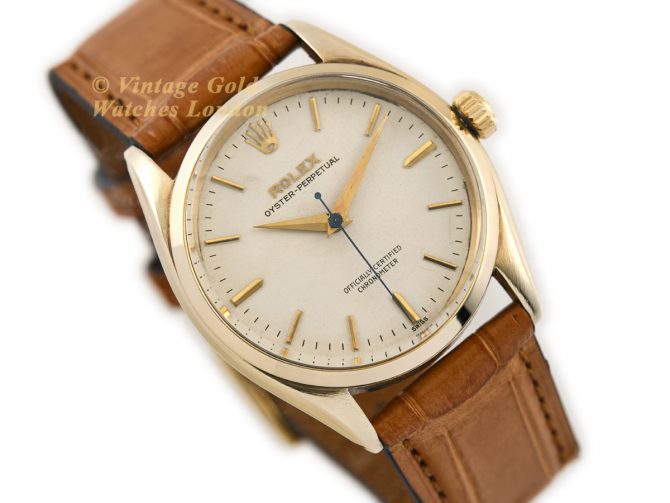 Rolex Oyster Perpetual Model Ref.6564 9ct 1956 (2)