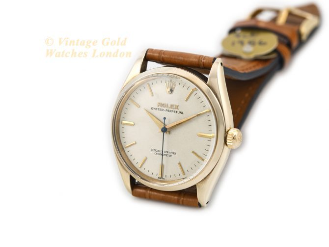 Rolex Oyster Perpetual Model Ref.6564 9ct 1956 (6)