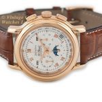 Zenith El Primero Triple Calendar Moonphase Chronograph 18ct Pink 2008 mobile navigation (7)