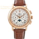 Zenith El Primero Triple Calendar Moonphase Chronograph 18ct Pink 2008 mobile navigation (4)