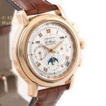 Zenith El Primero Triple Calendar Moonphase Chronograph 18ct Pink 2008 mobile navigation (3)