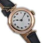 Ladies Rolex Cocktail Watch 9ct Pink Gold 1915 mobile navigation (2)