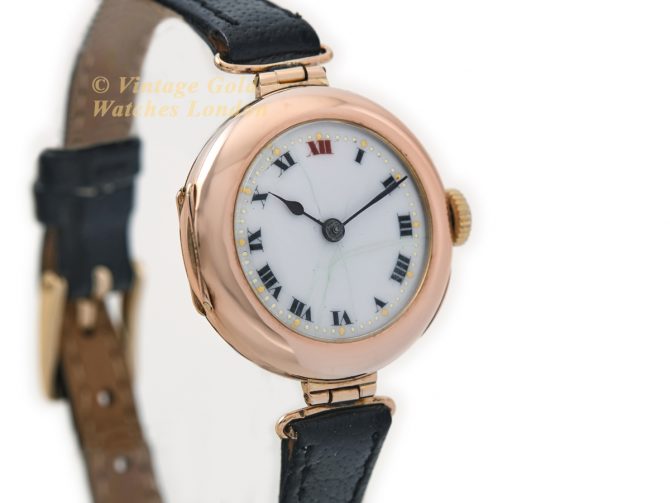 Ladies Rolex Cocktail Watch 9ct Pink Gold 1915 (3)