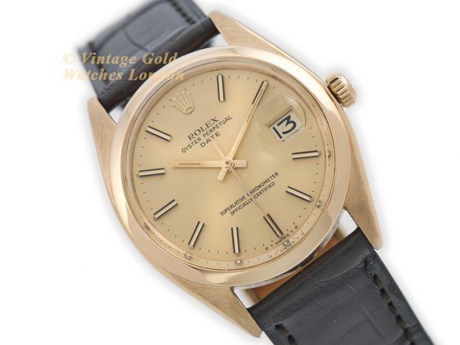 Rolex Oyster Perpetual Date Ref.1503 18ct 1975 (1)