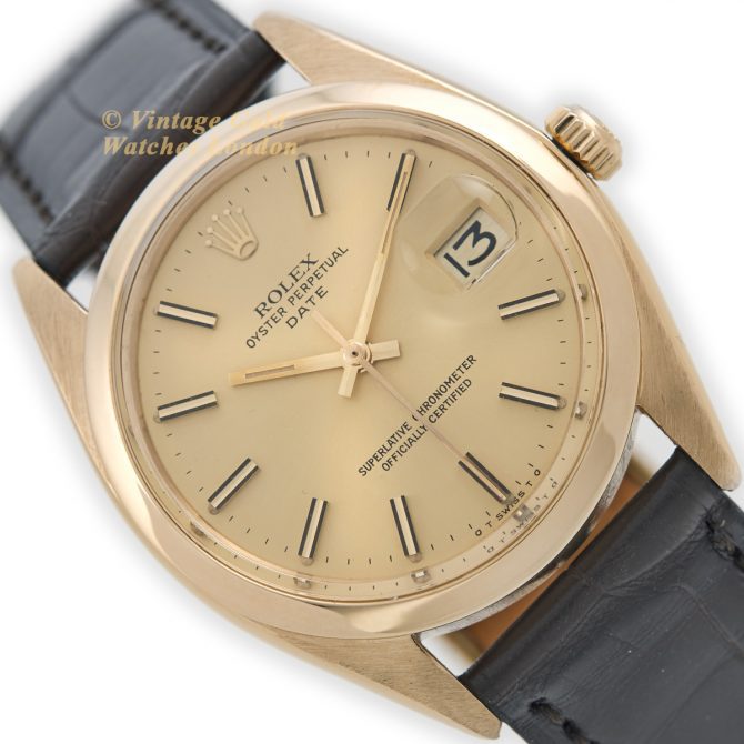 Rolex Oyster Perpetual Date Ref.1503 18ct 1975 (15)