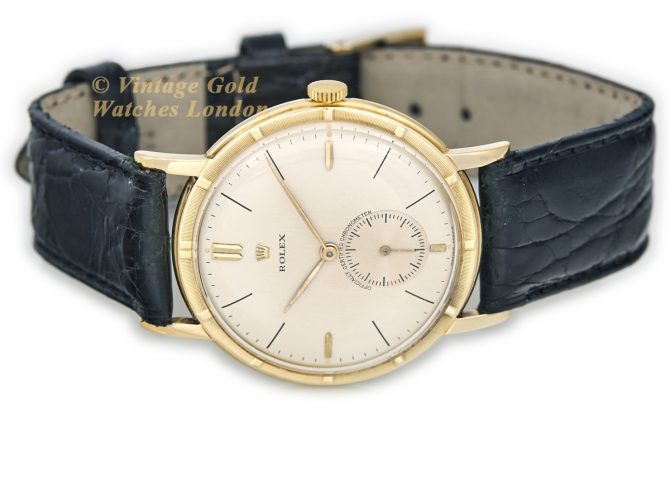 Rolex Precision Metropolitan Chronometer 18ct c1956 (7)