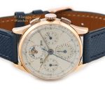 Universal Geneve Tri Compax Full Calendar Chronograph 18ct Pink Gold 1945 37mm mobile navigation (14)