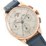 Universal Geneve Tri Compax Full Calendar Chronograph 18ct Pink Gold 1945 37mm mobile navigation (1)