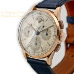 Universal Geneve Tri Compax Full Calendar Chronograph 18ct Pink Gold 1945 37mm mobile navigation (5)