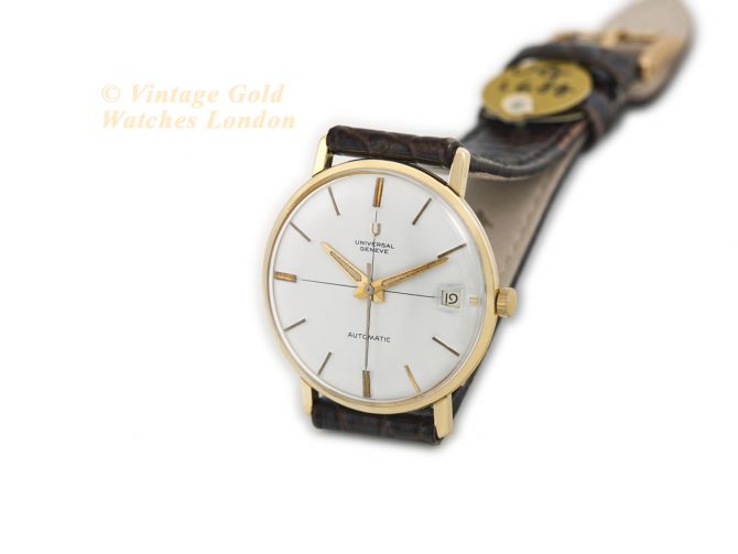 Universal Geneve Microtor Automatic 18ct c1961 (6)