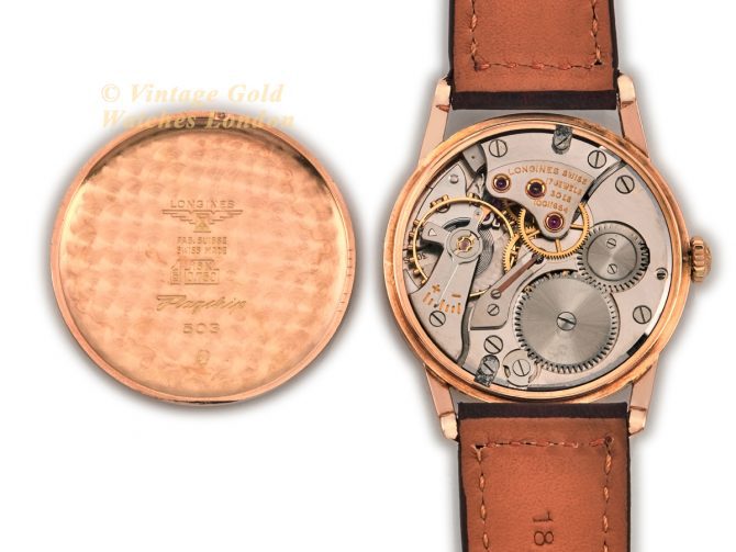 Longines Flagship Ref.503 18ct Pink Gold 1956 (12)