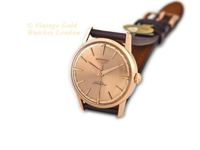 Longines Flagship Ref.503 18ct Pink Gold 1956 (6)