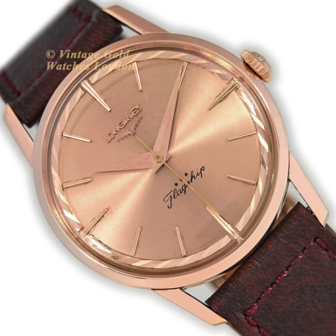 Longines Flagship Ref.503 18ct Pink Gold 1956 (15)