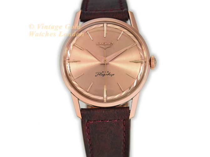 Longines Flagship Ref.503 18ct Pink Gold 1956 (4)