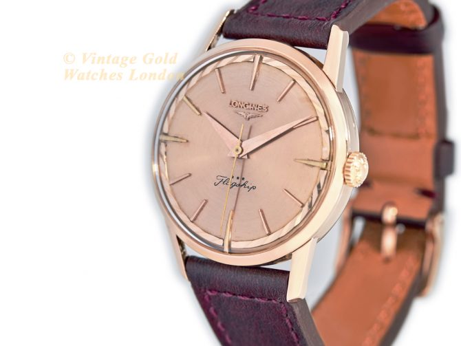 Longines Flagship Ref.503 18ct Pink Gold 1956 (5)