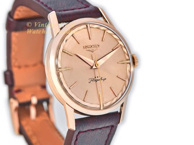 Longines Flagship Ref.503 18ct Pink Gold 1956 (3)