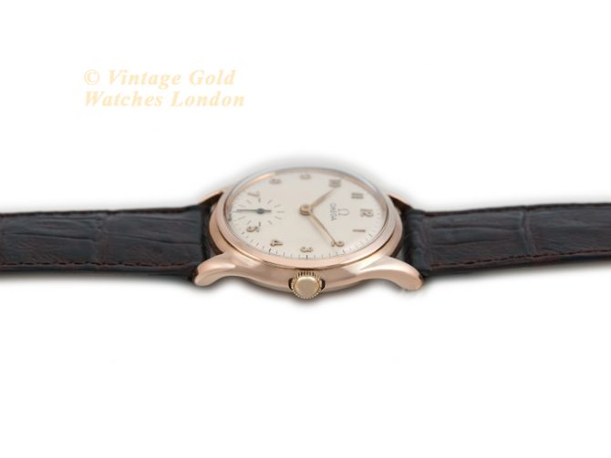 Ladies Omega 14ct Pink Gold 1947 (9)