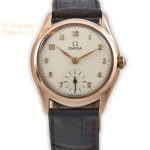 Ladies Omega 14ct Pink Gold 1947 mobile navigation (4)