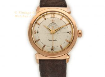 Omega Seamaster Bumper Automatic Ref.14351 SC 18ct Pink Gold 1952