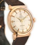 Omega Seamaster Bumper Automatic Ref.14351 SC 18ct Pink Gold 1952 mobile navigation (3)