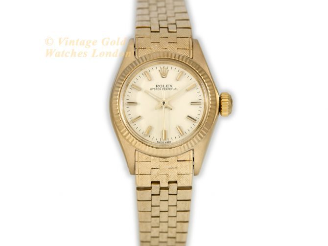 Ladies Rolex Oyster Perpetual Ref.6719 18ct 1972 (4)