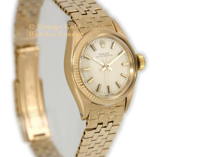 Ladies Rolex Oyster Perpetual Ref.6719 18ct 1972 (3)