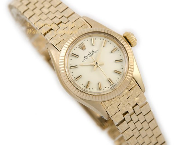 Ladies Rolex Oyster Perpetual Ref.6719 18ct 1972 (2)