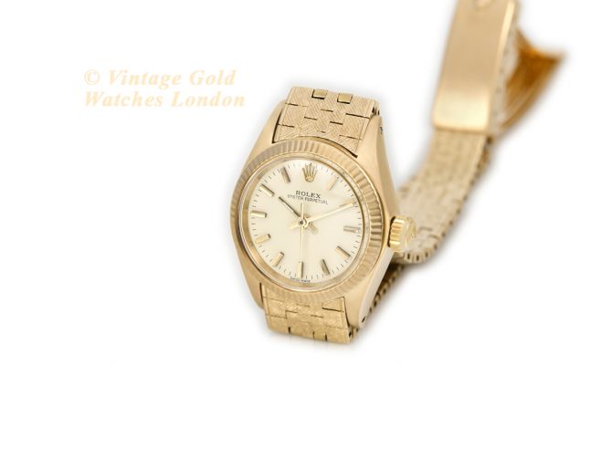 Ladies Rolex Oyster Perpetual Ref.6719 18ct 1972 (6)